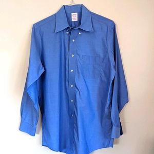 Brooks brothers light blue button down shirt